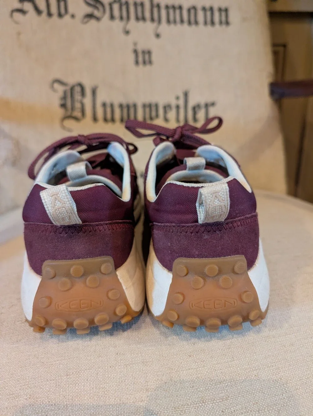 Keen Sneakers KS86, Burgundy, Women's 8.5